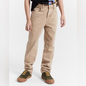 *NWT* Epic Threads / Slim Fit Travertine Elastic Adjustable Jeans / Khaki / 8Y